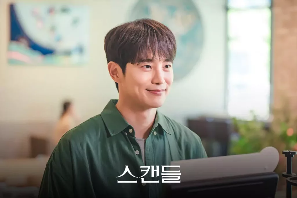 Choi Woong sebagai Seo Ji-ho di drakor terbaru Scandal.